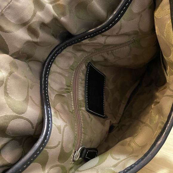 Vintage Coach Soho Buckle Flap Leather Shoulder & Crossbody Bag Style No. 9480 - Picture 15 of 16